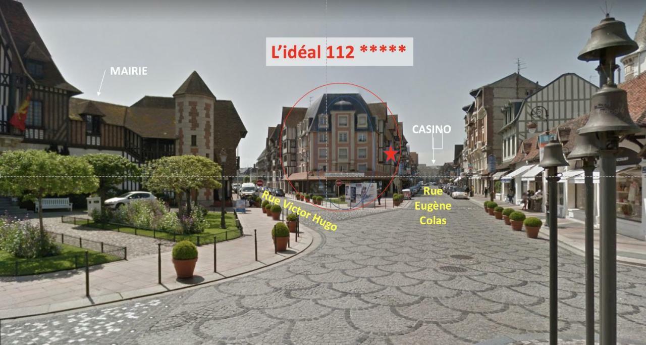 L'Ideal 112 - 85M2, 2 Chambres, Parking & Cabine De Plage ドーヴィル エクステリア 写真